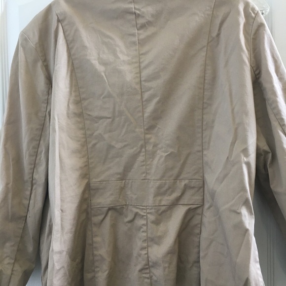 FINAL MARKDOWN NEW York and company khaki jacket xl - Picture 6 of 6